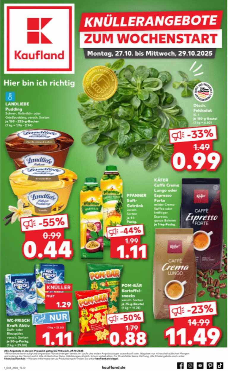 Kaufland Wochenangebote KW44