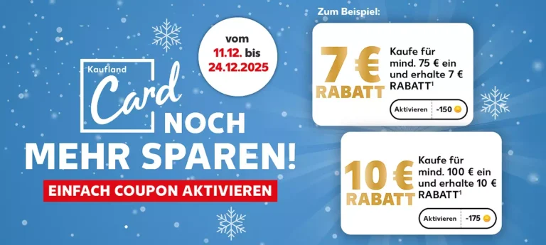 Kaufland – noch mehr sparen!