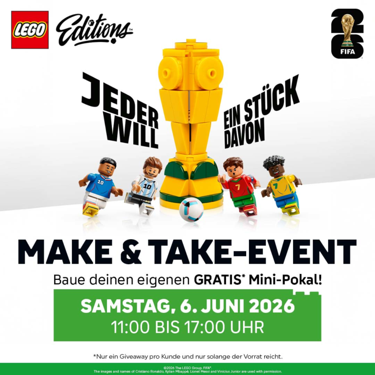 LEGO Make & Take zur Fußball-WM 2026